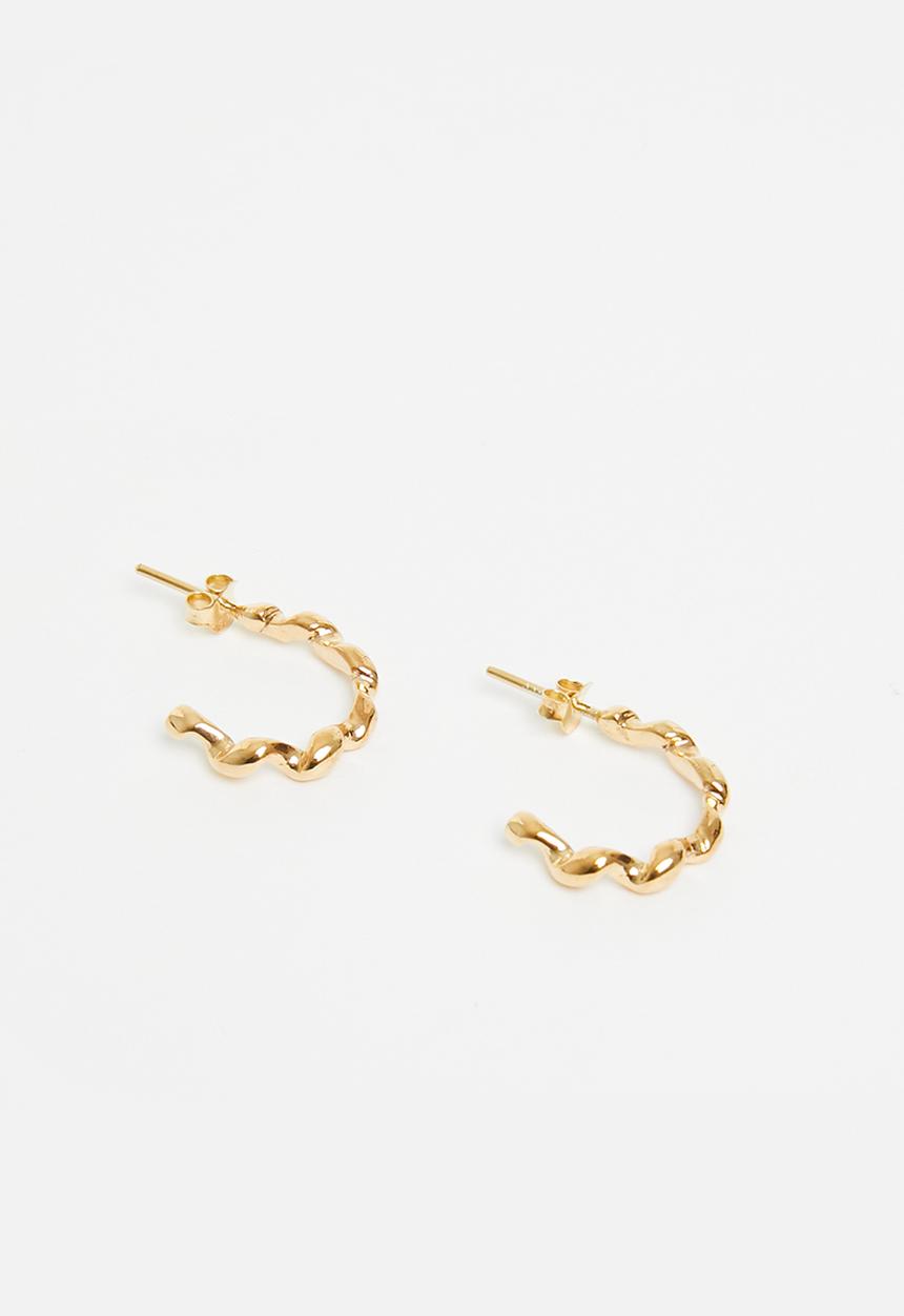 Lorne - Twist hoop - gold