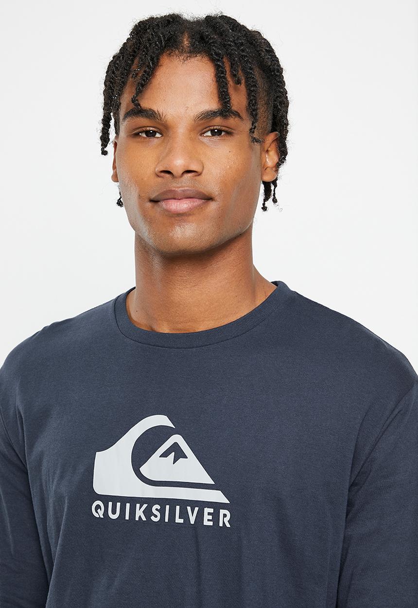 Quiksilver - Corp logo ls tee