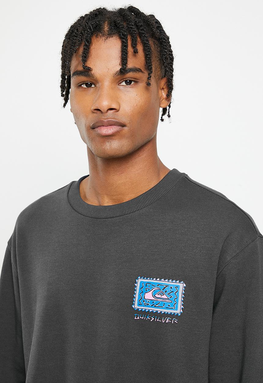 Quiksilver - Neon slab crew  tarmac