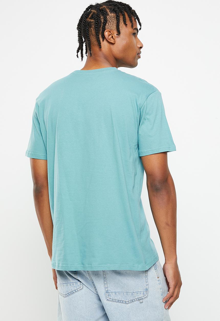Quiksilver - Corp logo ss -  brittany blue