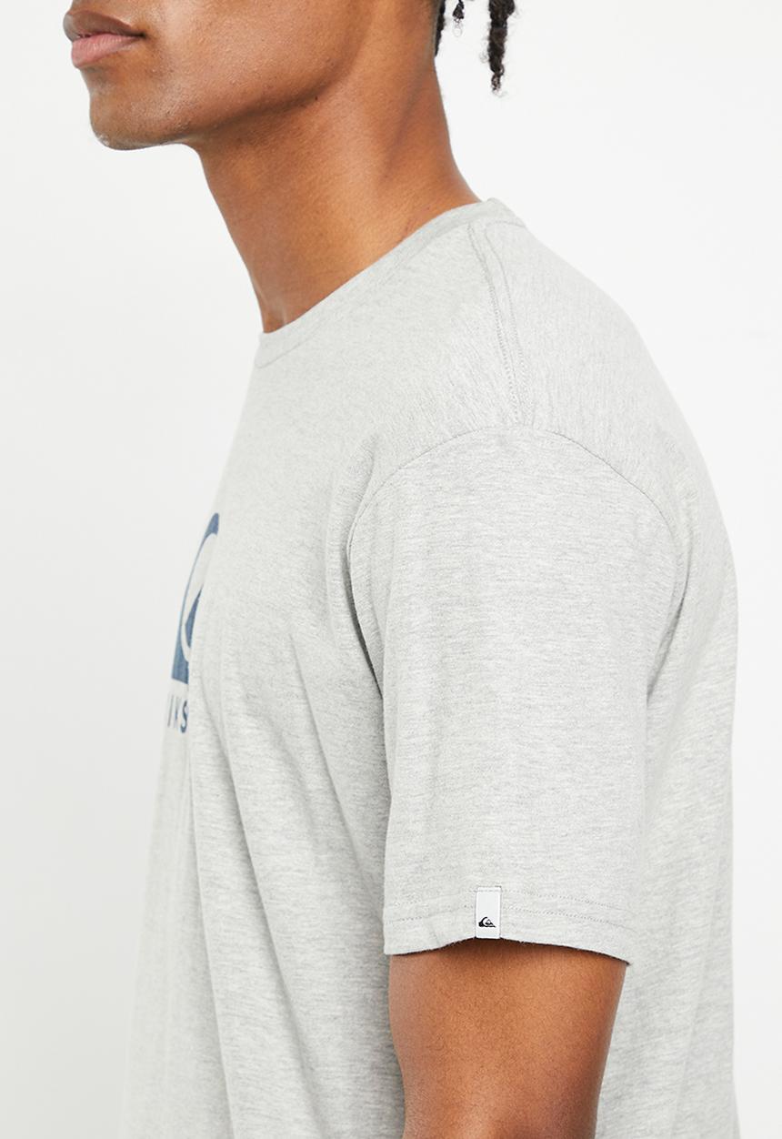 Quiksilver - Corp logo ss  athletic heather