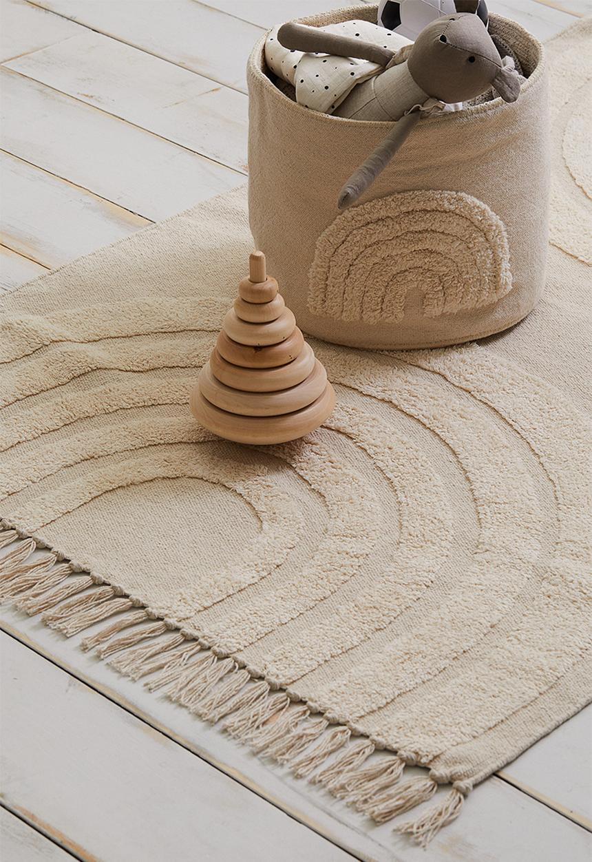H&M - Cotton storage basket - light beige