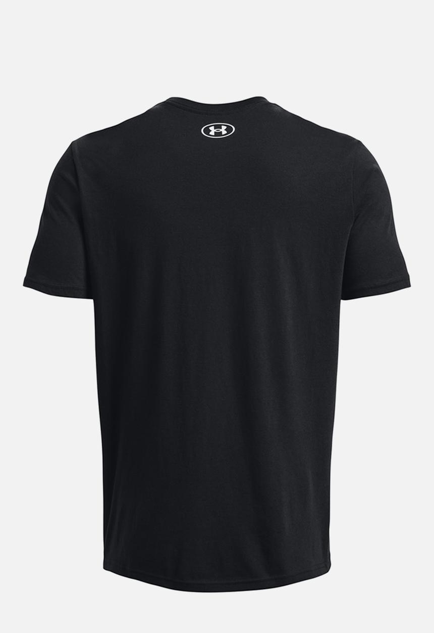 Under Armour - Ua camo chest stripe short sleeve - black