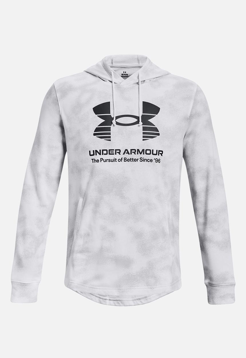 Under Armour - Ua rival terry novelty hoodie - white