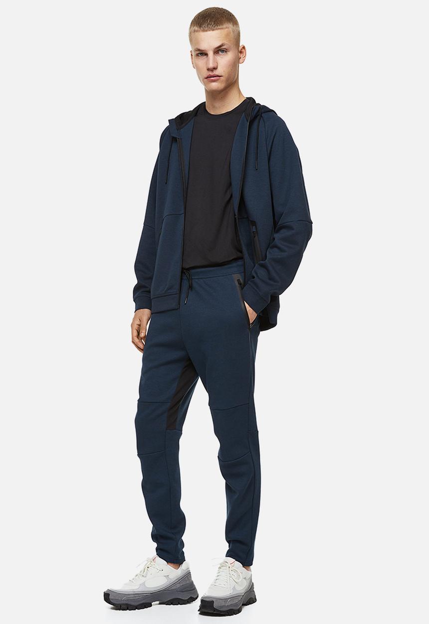 H&M - Drymove™ sports joggers - navy blue