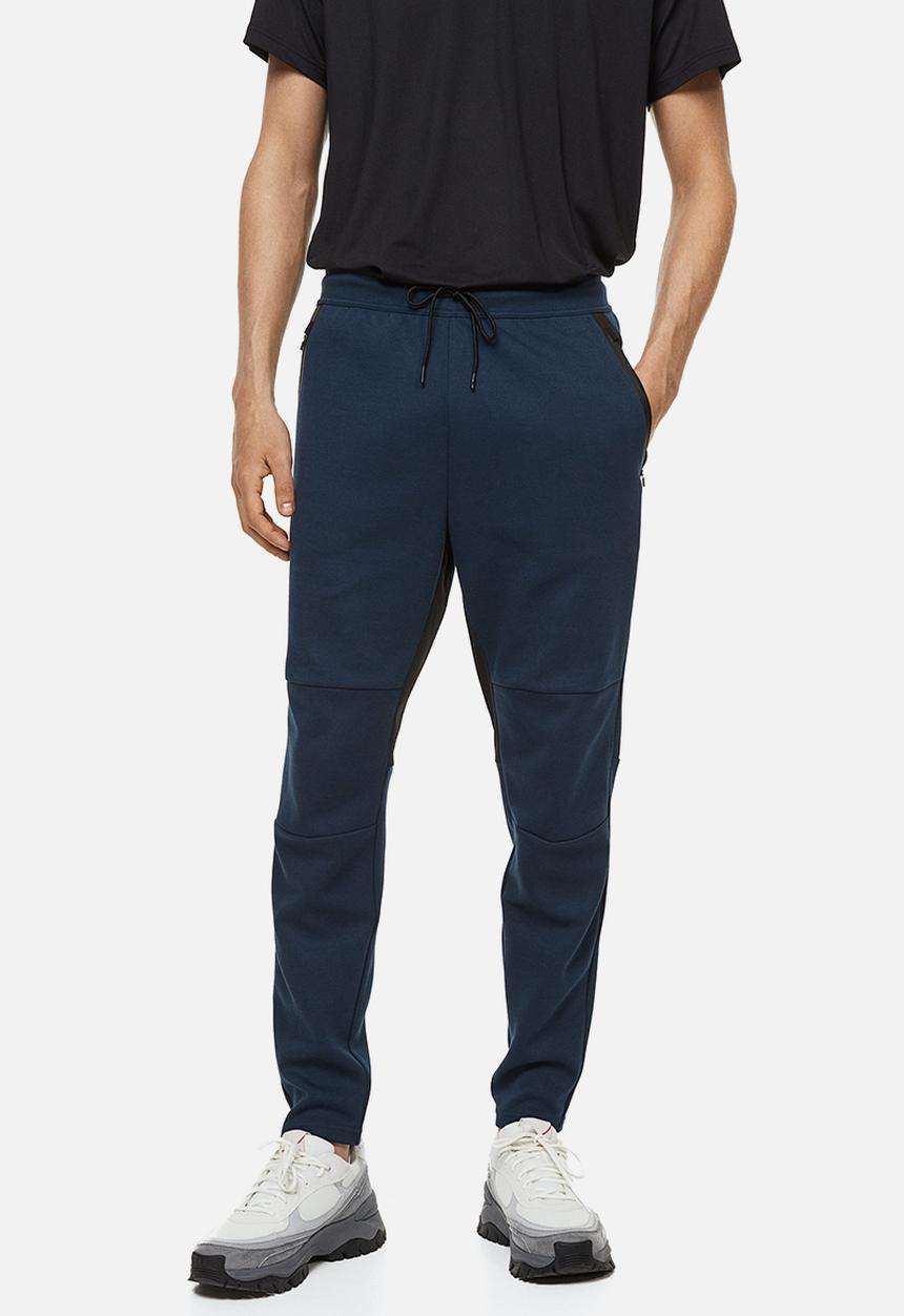H&M - Drymove™ sports joggers - navy blue
