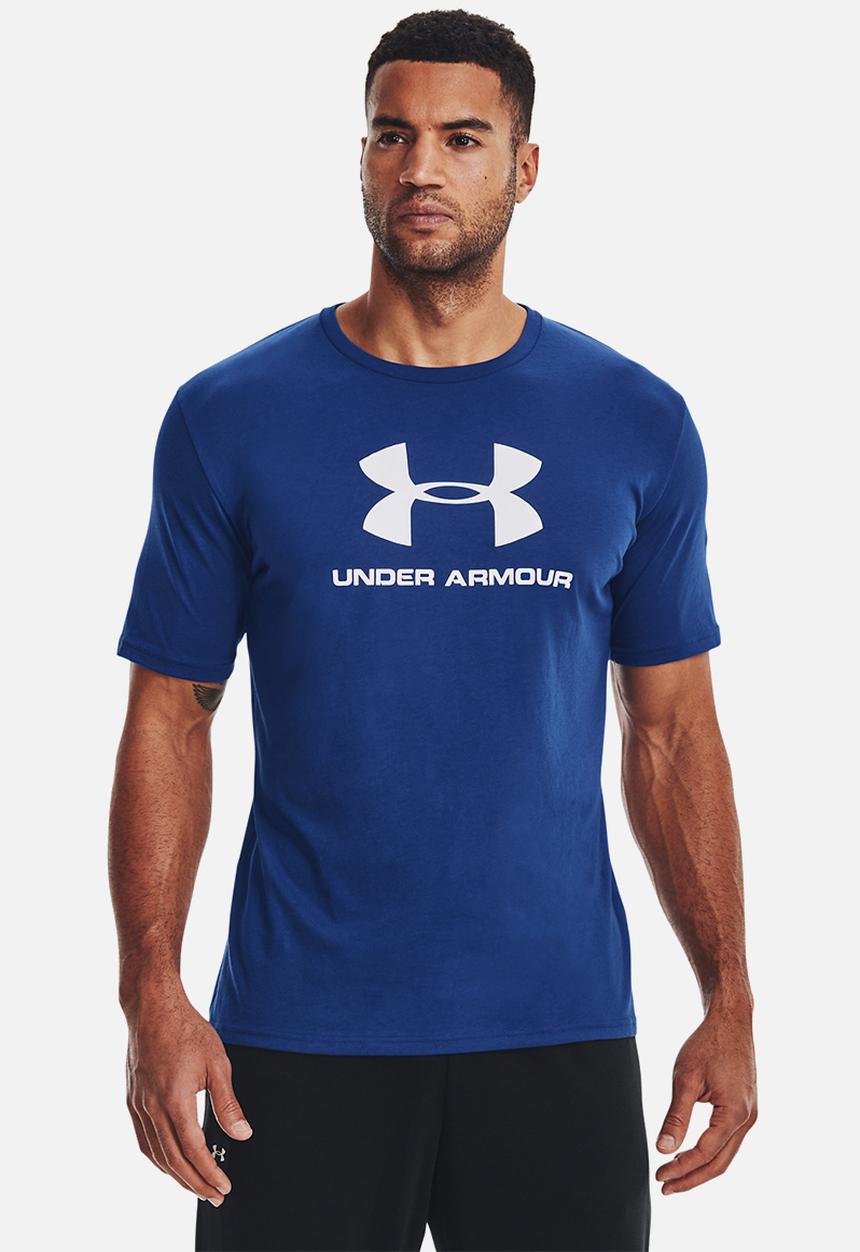 Under Armour - Ua sportstyle logo short sleeve - blue mirage