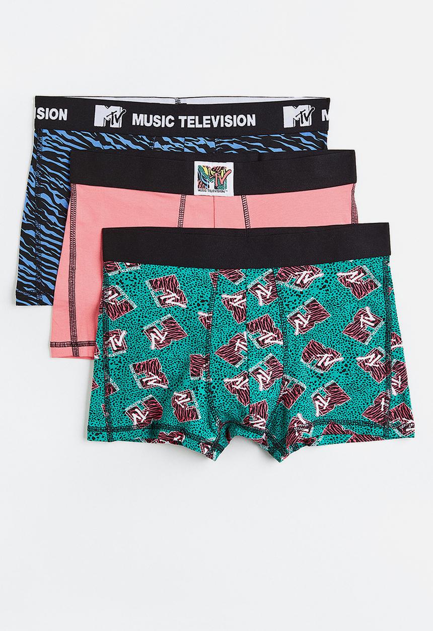H&M - 3-Pack xtra life™ short trunks - multi