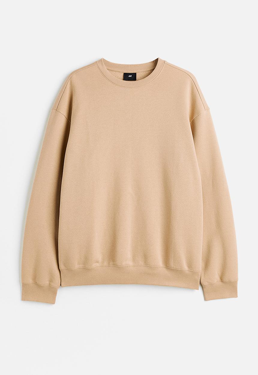 H&M - Relaxed fit sweatshirt - beige