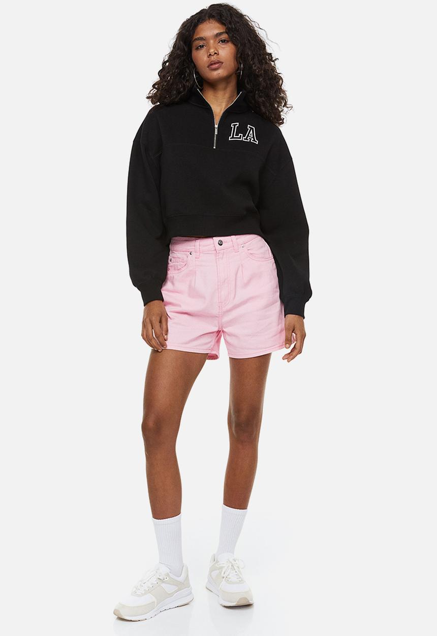 H&M - Twill shorts - light pink