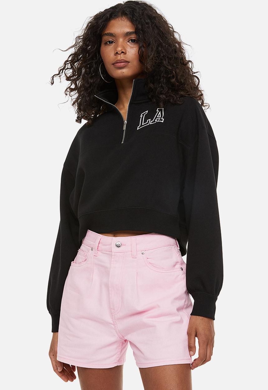 H&M - Twill shorts - light pink