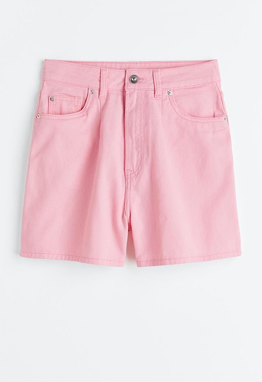 H&M - Twill shorts - light pink