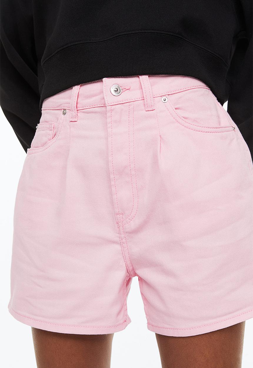 H&M - Twill shorts - light pink