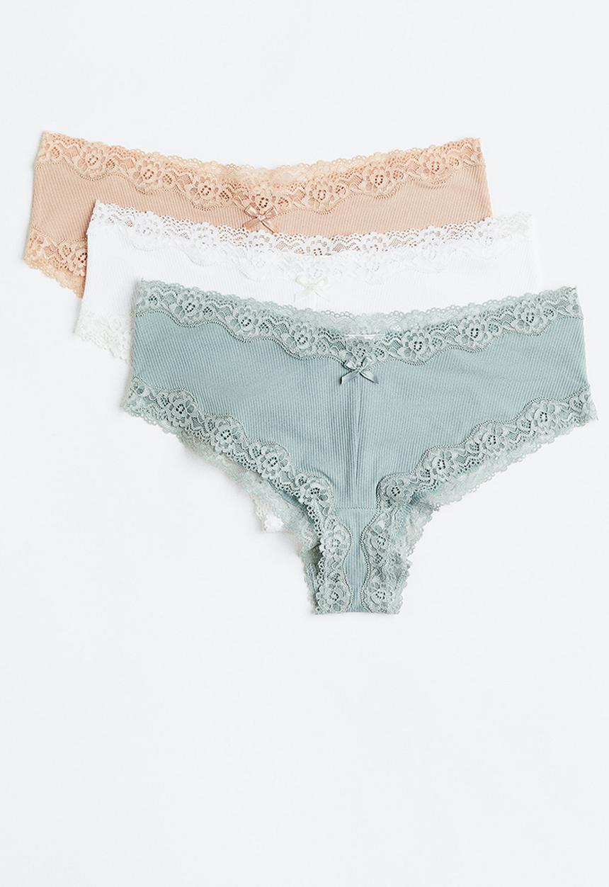 H&M - 3-Pack hipster briefs - multi
