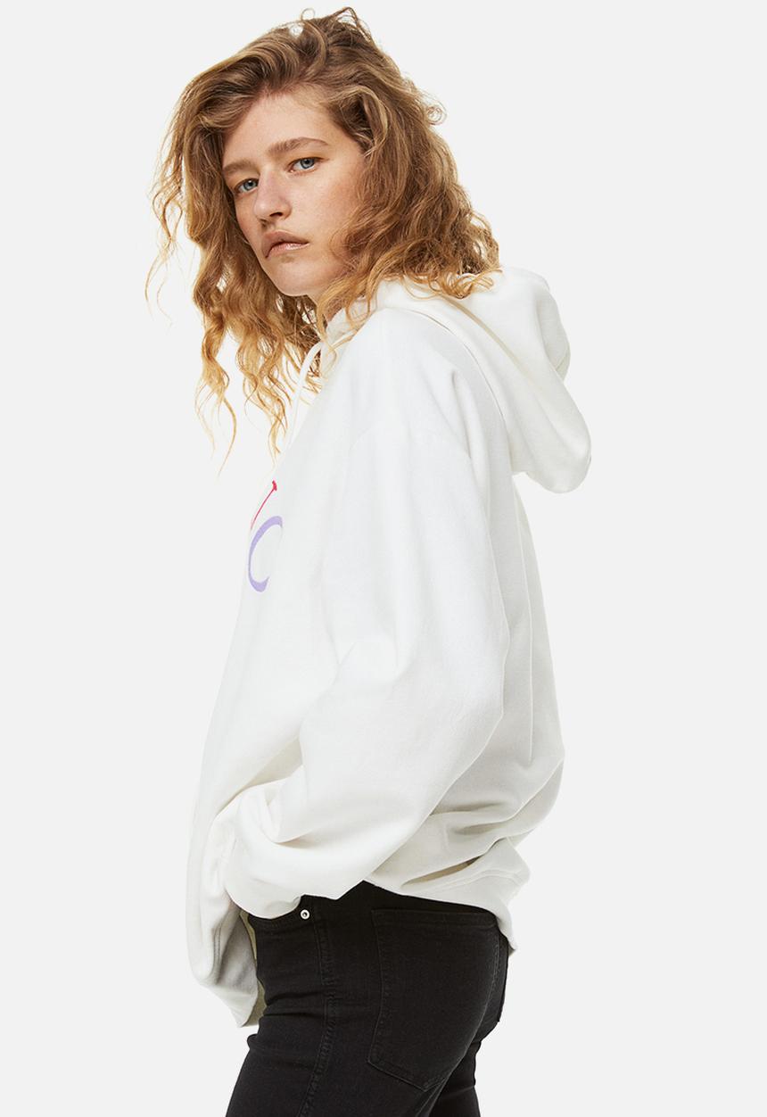 H&M - Hoodie - multi,white
