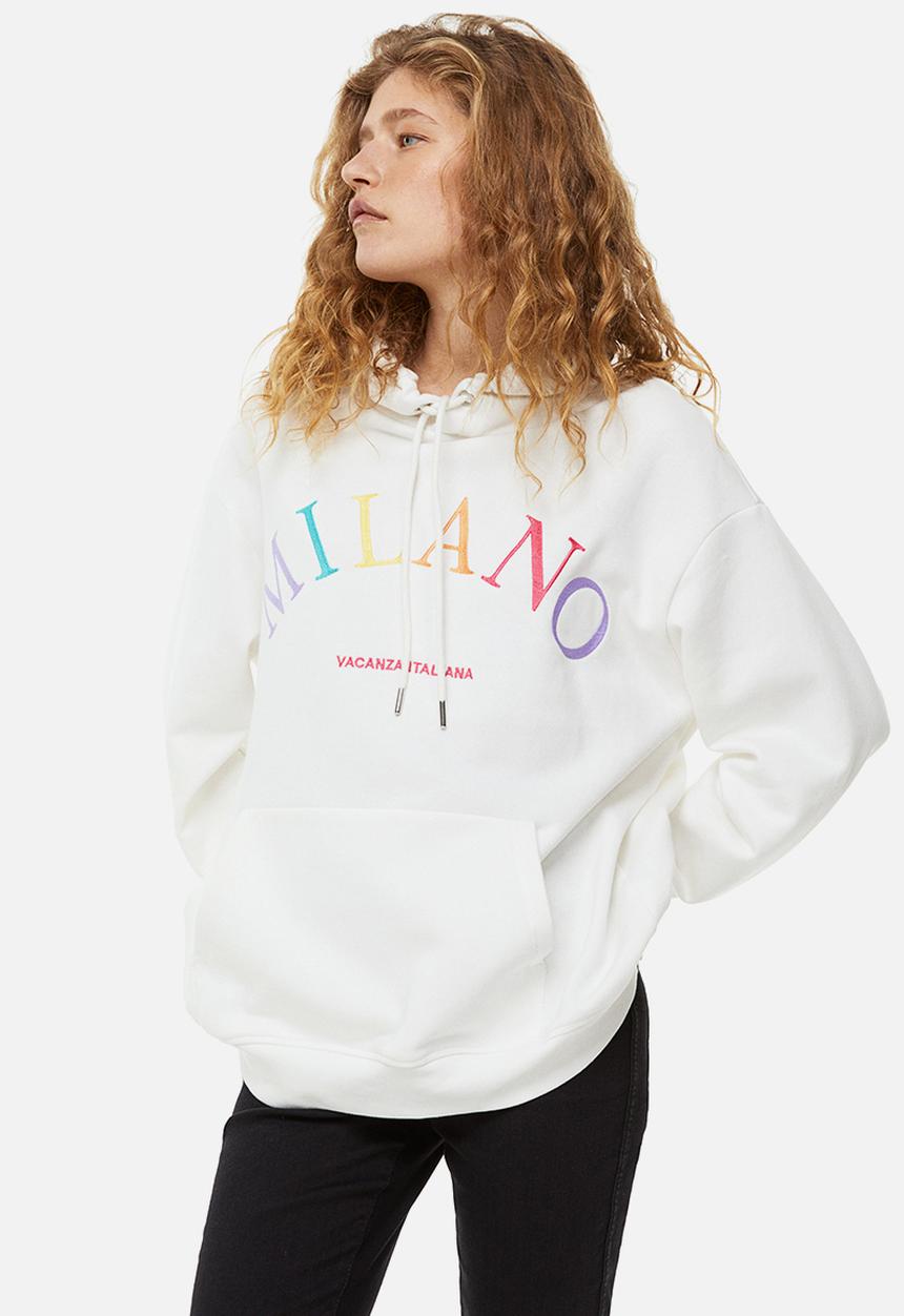 H&M - Hoodie - multi,white