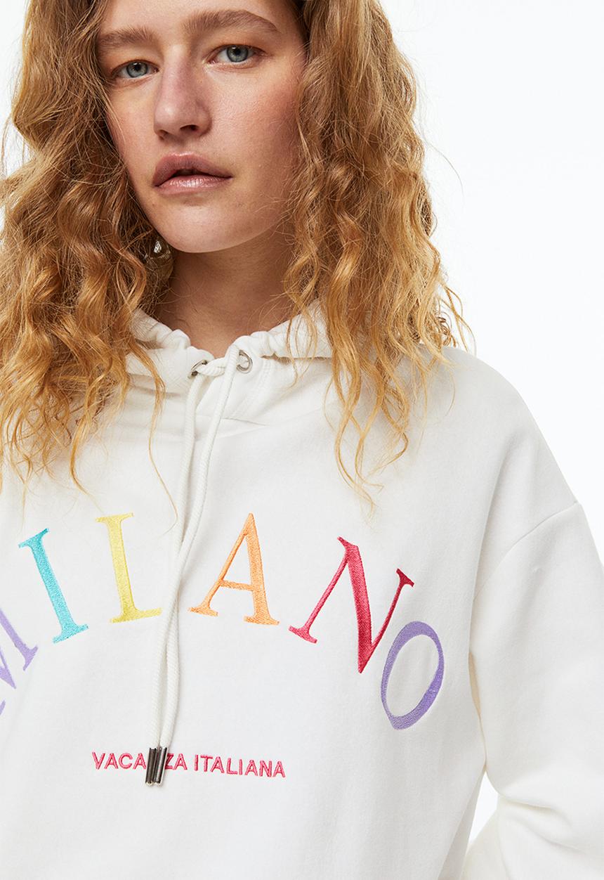H&M - Hoodie - multi,white
