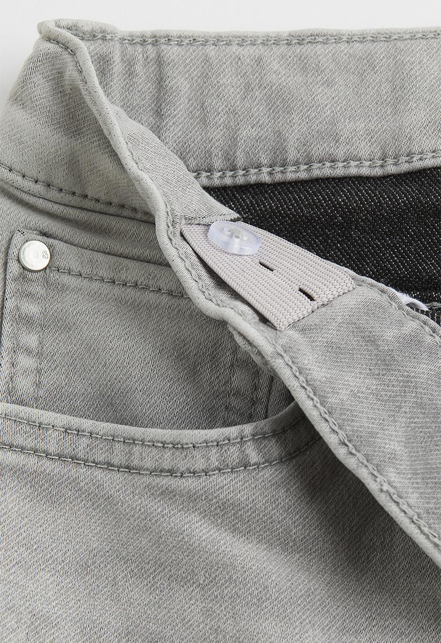 H&M - Super soft denim joggers - grey