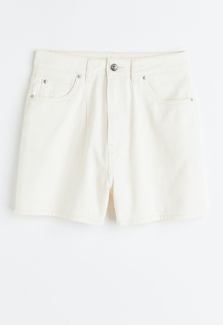 H&M - Twill shorts - cream
