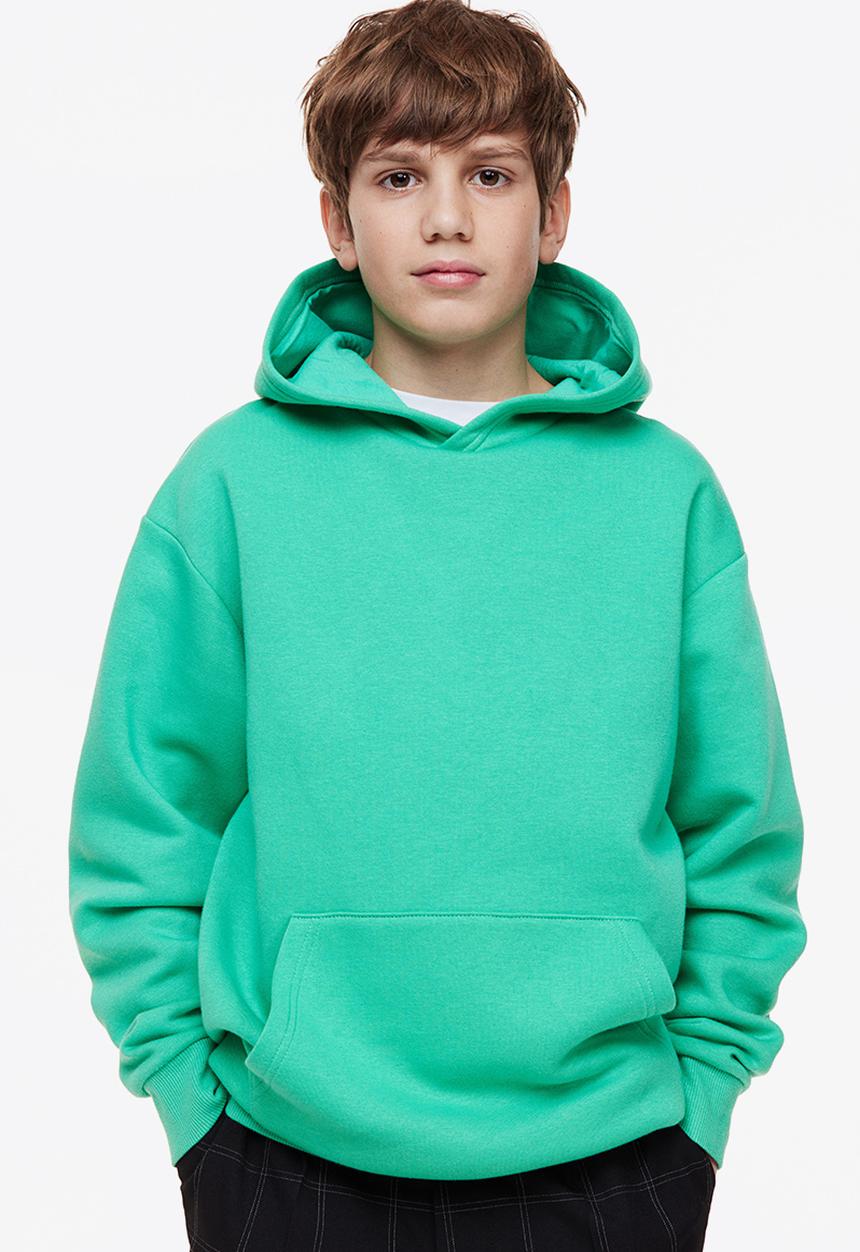 H&M - Oversized hoodie - bright green