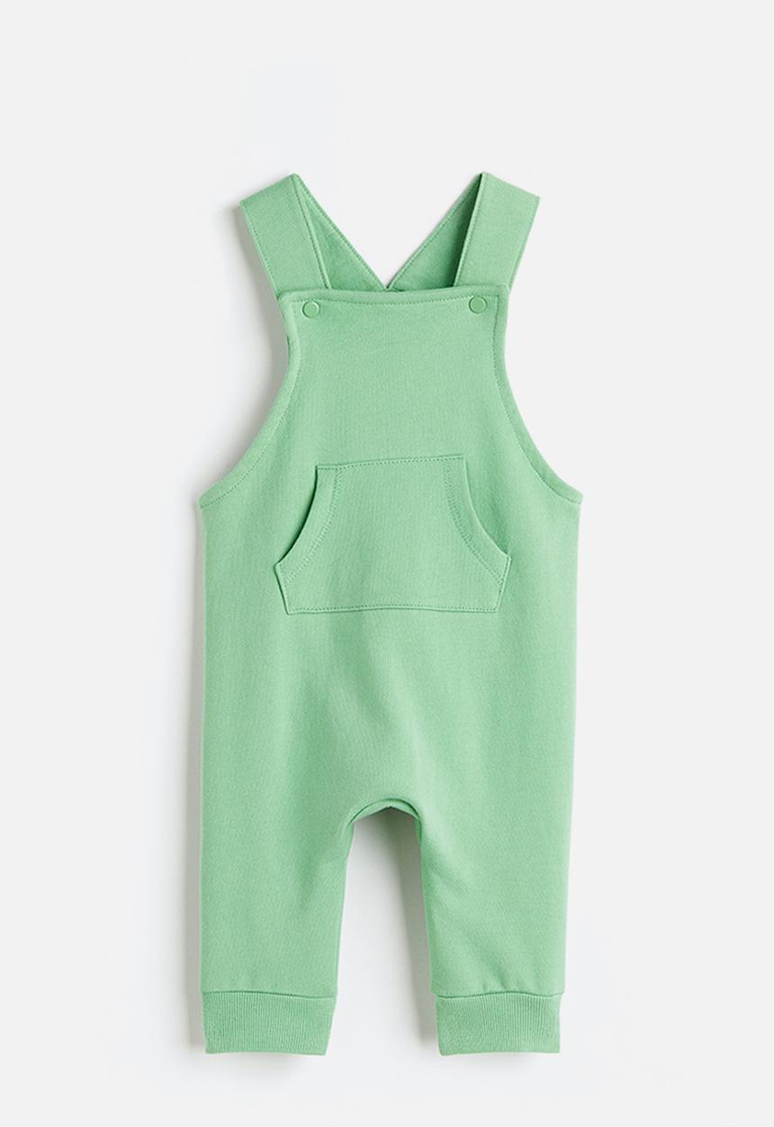 H&M - Cotton dungarees - light green