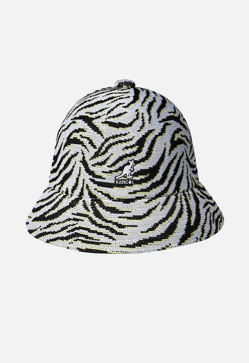 Kangol Headwear Originals - Carnival casual bucket hat - white zebra