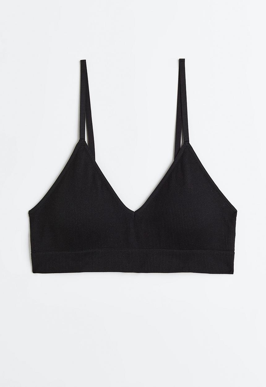 H&M - Padded bra - black