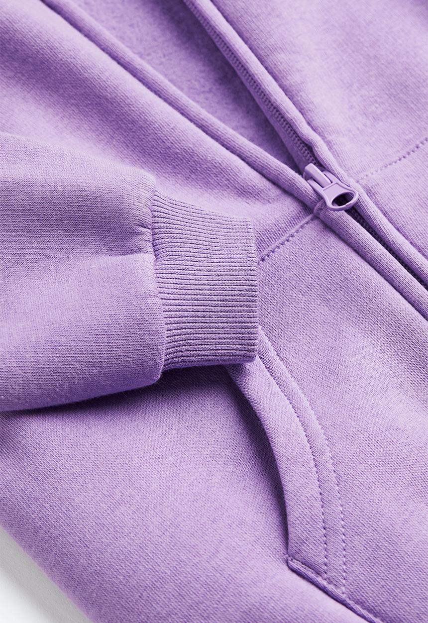 H&M - Zip-through hoodie - purple