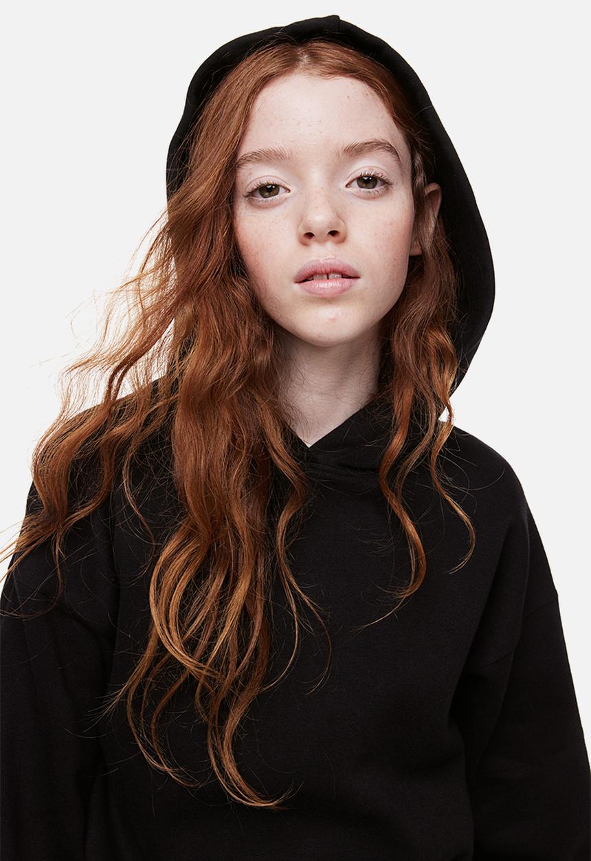 H&M - Oversized hoodie - black