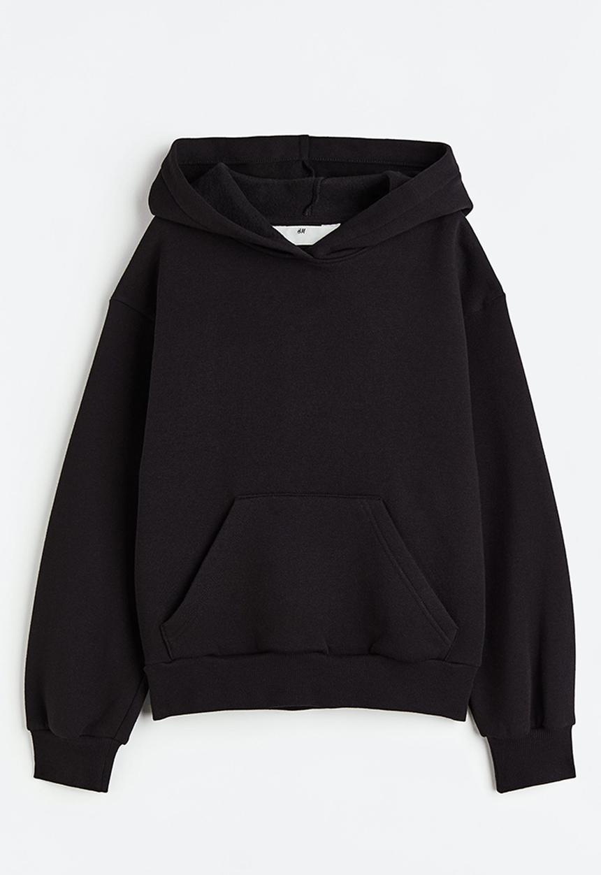 H&M - Oversized hoodie - black
