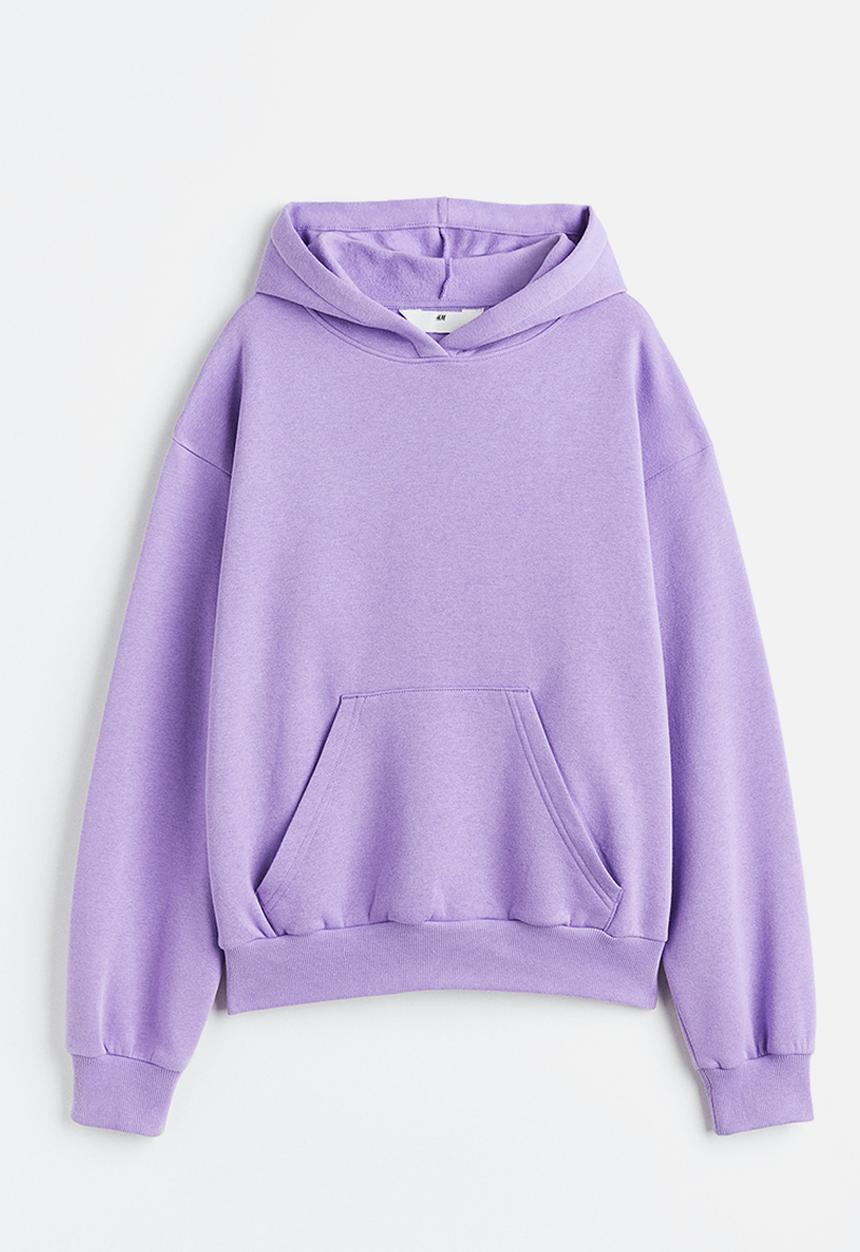 H&M - Oversized hoodie - purple