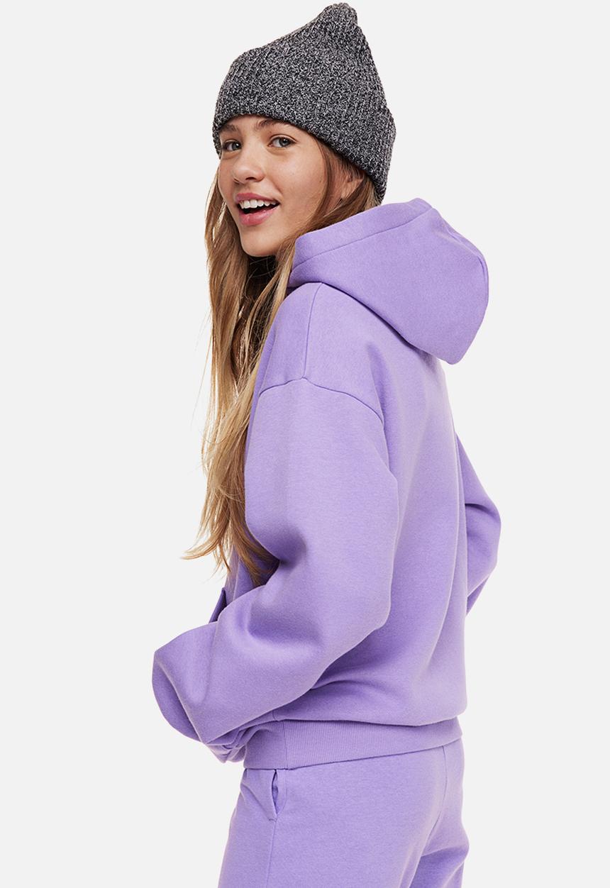 H&M - Oversized hoodie - purple