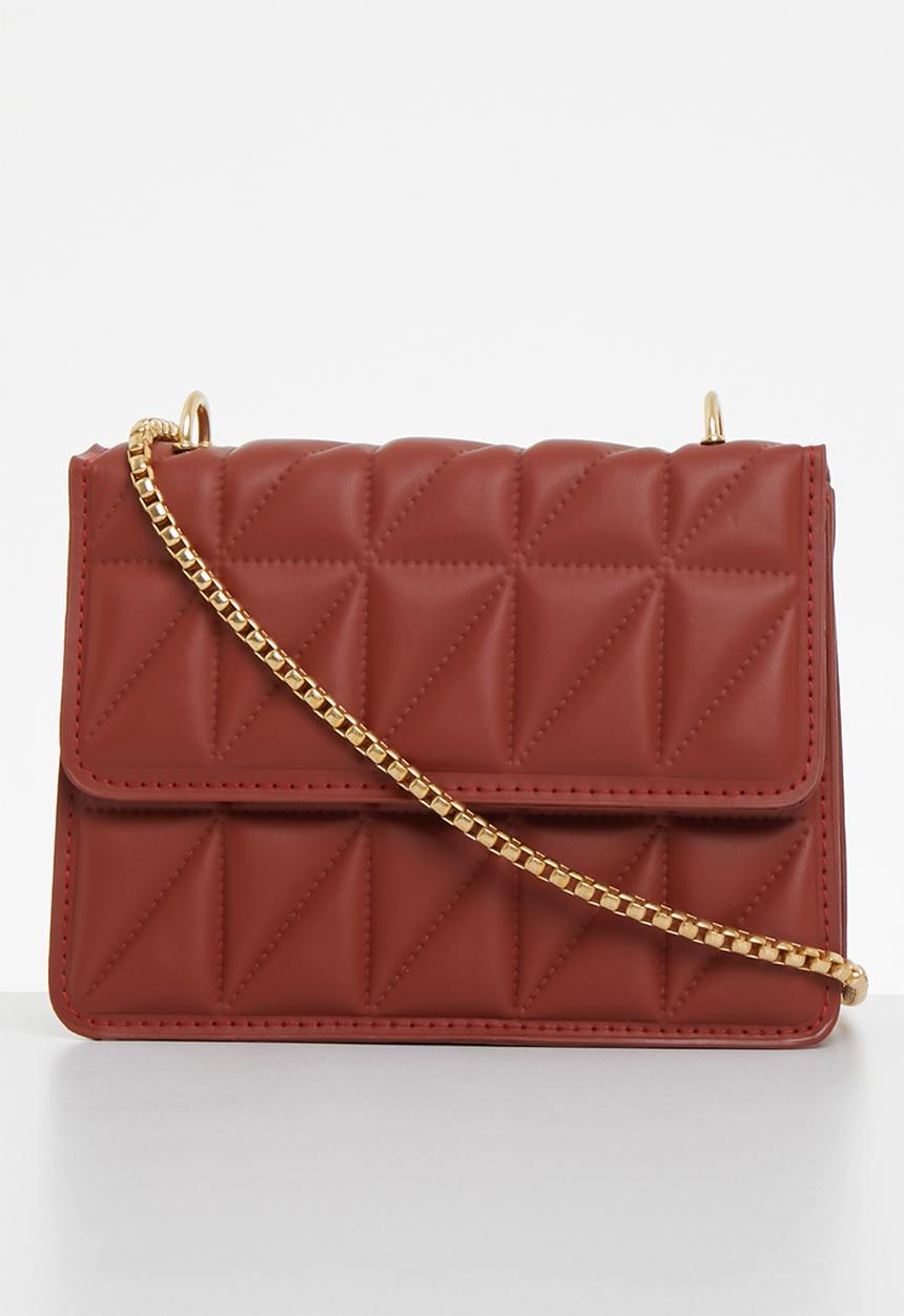Superbalist - Drew clucth bag - burgundy