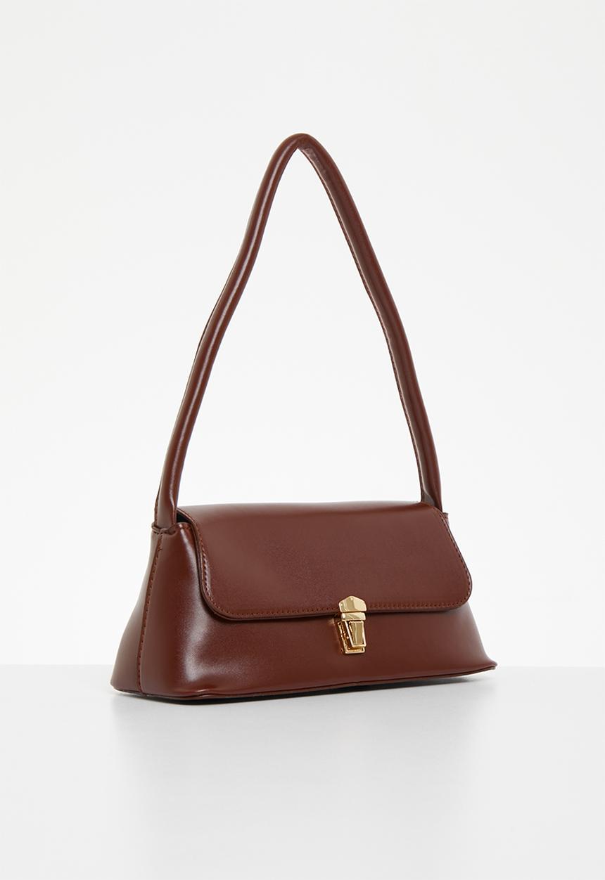 Superbalist - Alexia baguette bag - brown