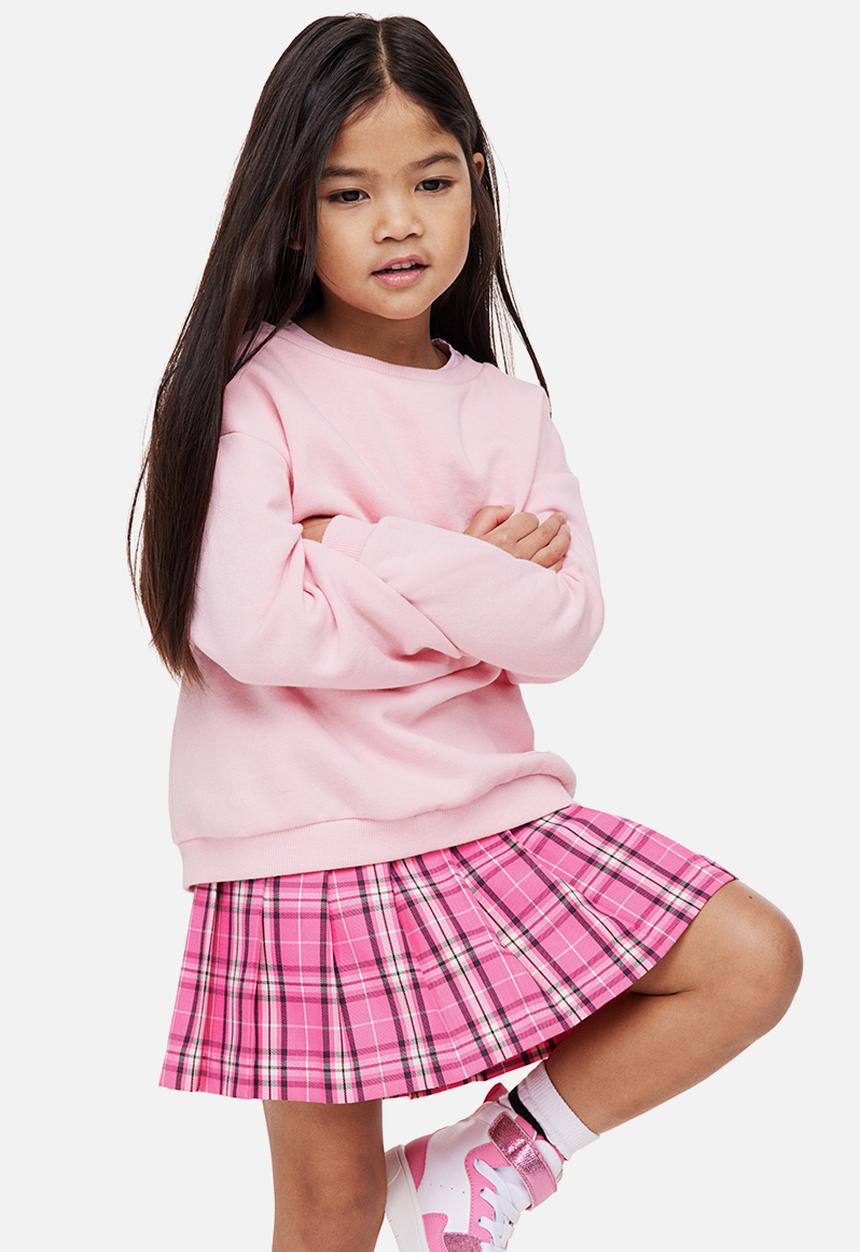H&M - Twill skirt - multi,pink