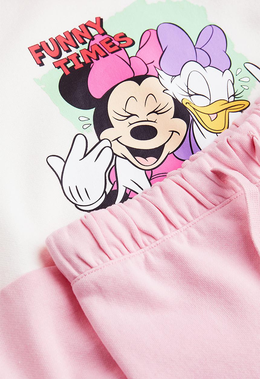 H&M - 2 Piece printed sweatshirt set - pink