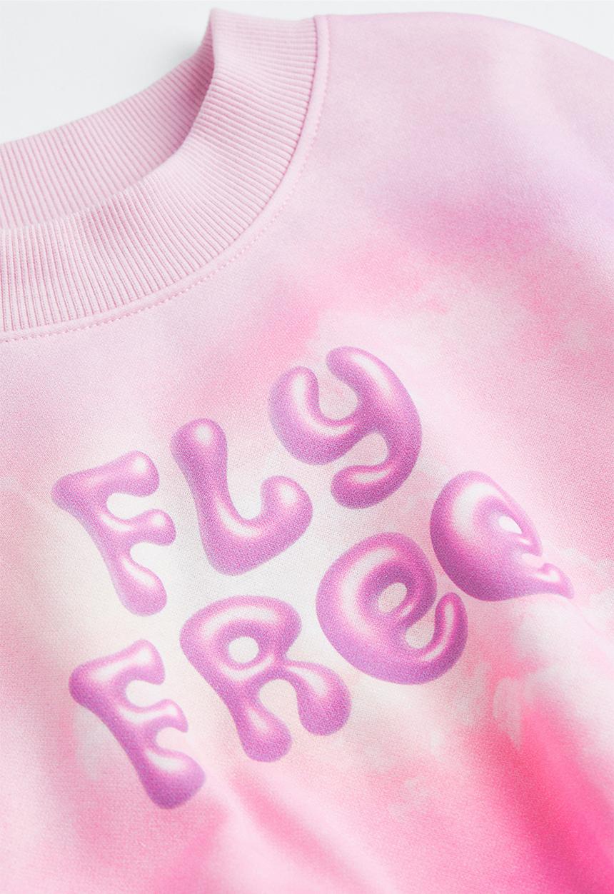 H&M - Boxy sweatshirt - pink