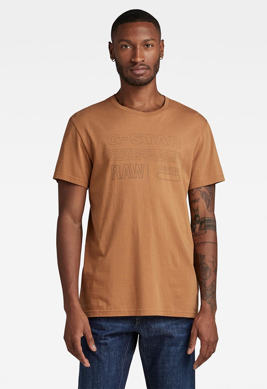 G-STAR - Originals r t compact jersey i o - chipmunk