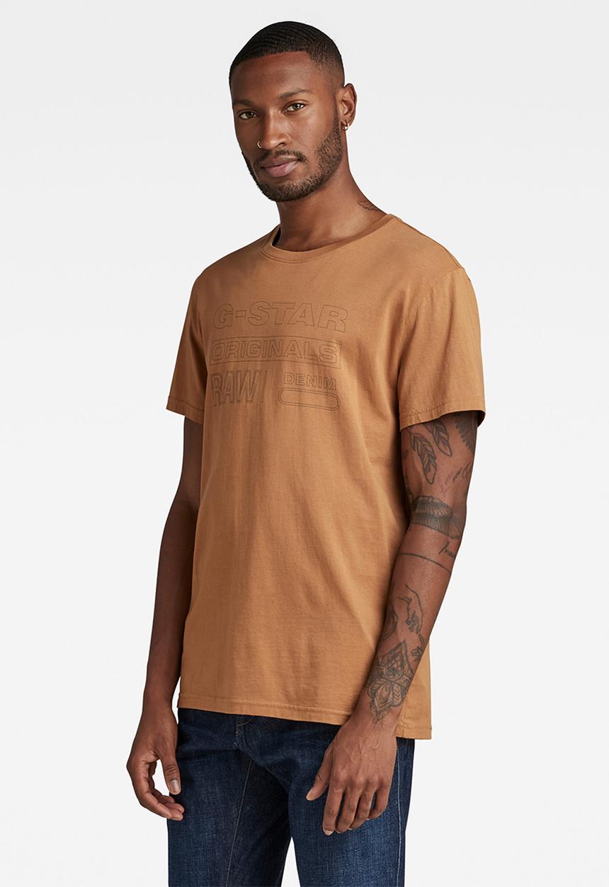 G-STAR - Originals r t compact jersey i o - chipmunk