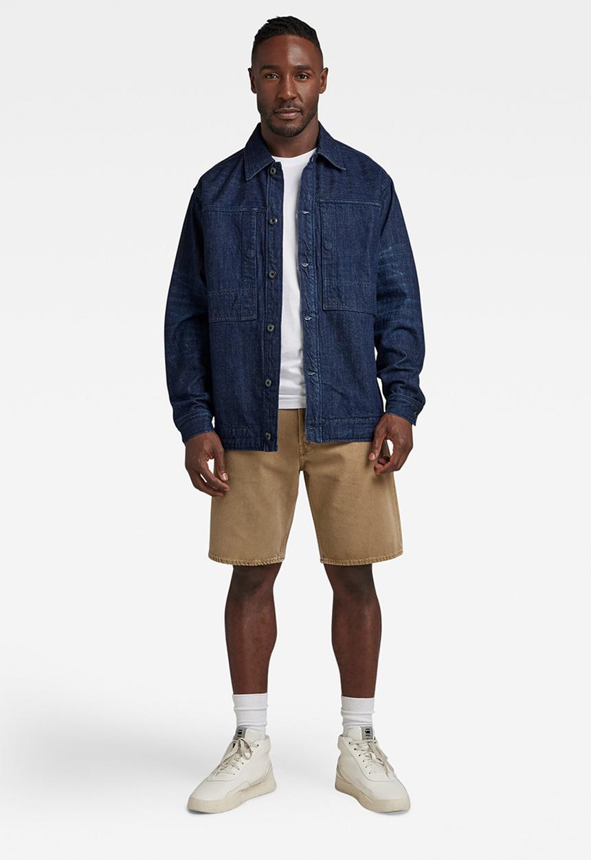 G-STAR - Us navy shanorak jondal denim r - worn in waterfront