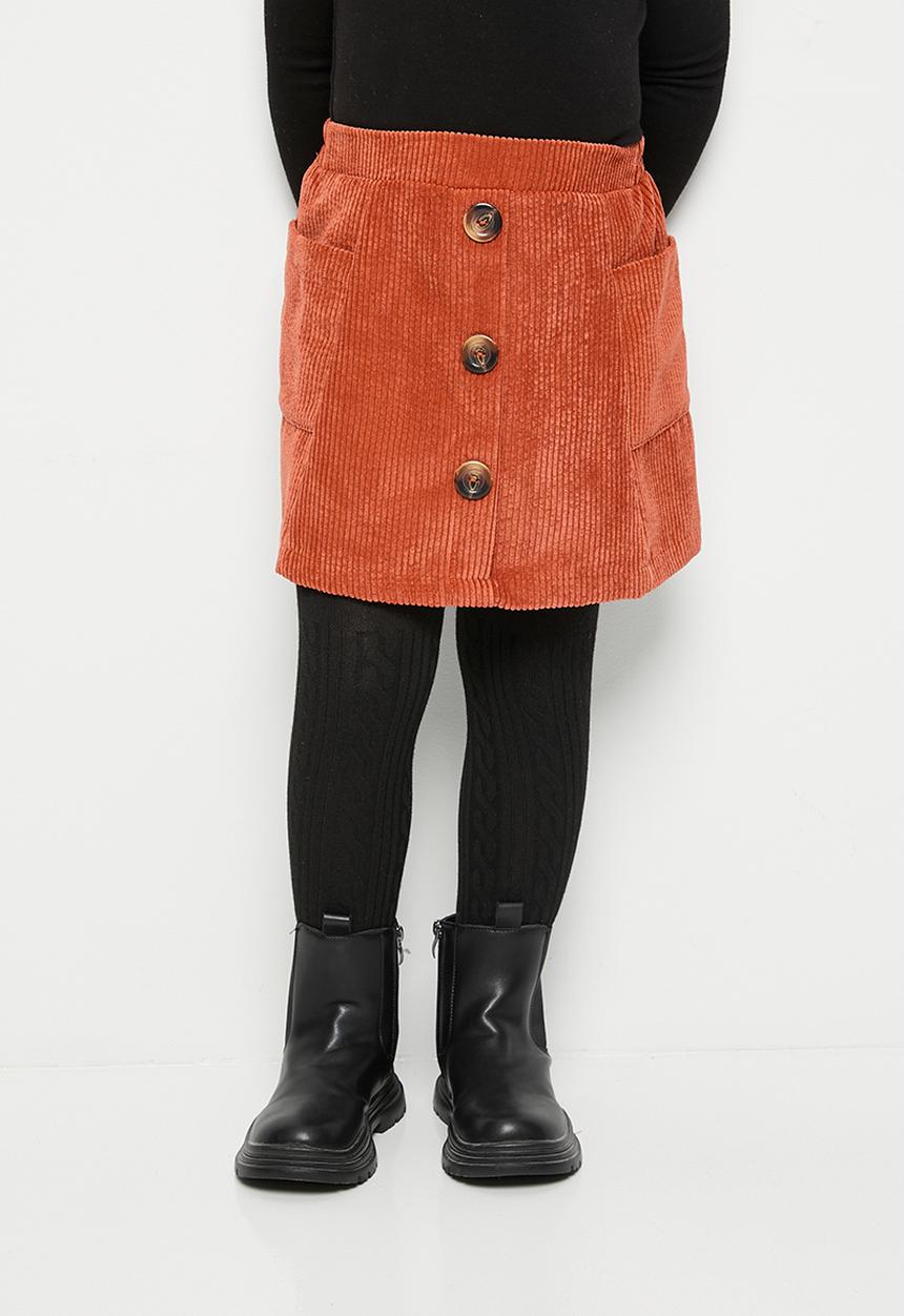 Superbalist - Corduroy skirt - terracotta