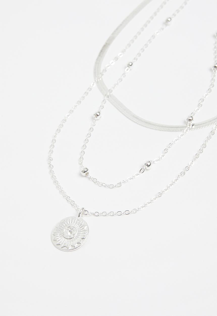 Superbalist - Piper layered necklace - silver