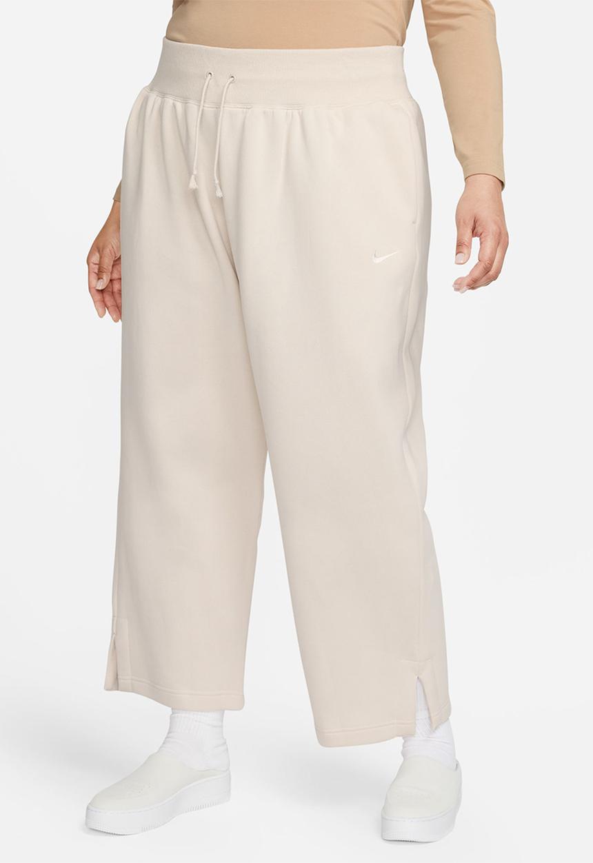 Nike - Nike Plus Women's Phoenix Fleece Pant - lt orewood brn/sail