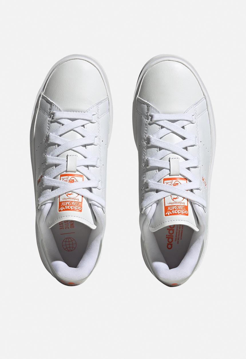 Stan smith bonega w - id6979 - ftwr white/silver met./orange