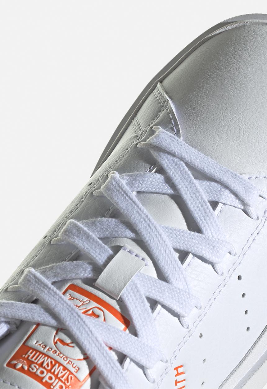Stan smith bonega w - id6979 - ftwr white/silver met./orange