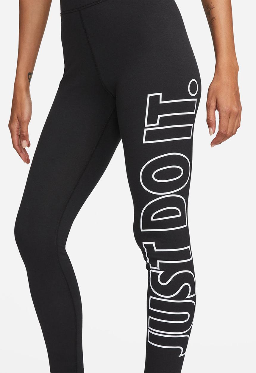 Nike - W nsw nk clsc gx hr tight jdi - black/white