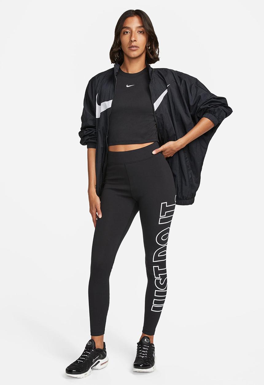 Nike - W nsw nk clsc gx hr tight jdi - black/white