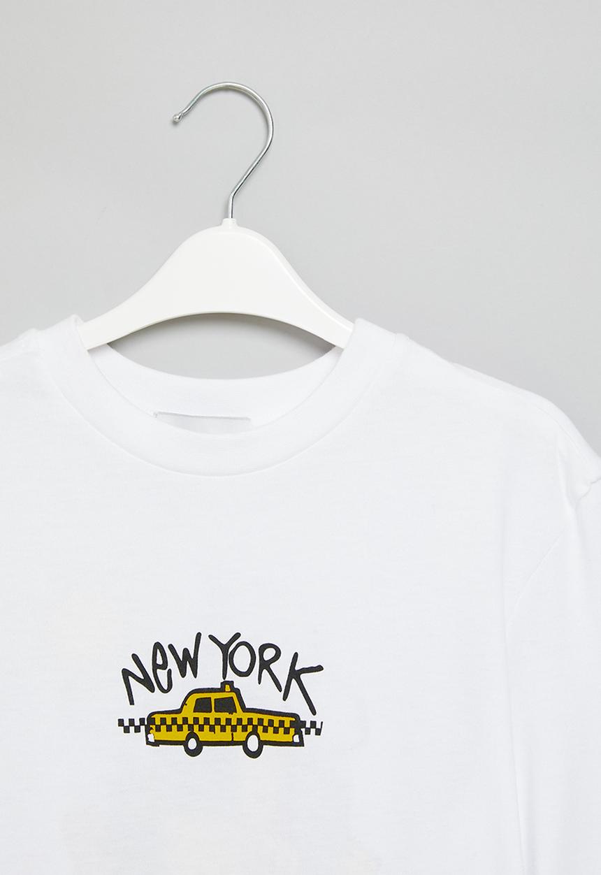 Superbalist - Boys graphic tee - white