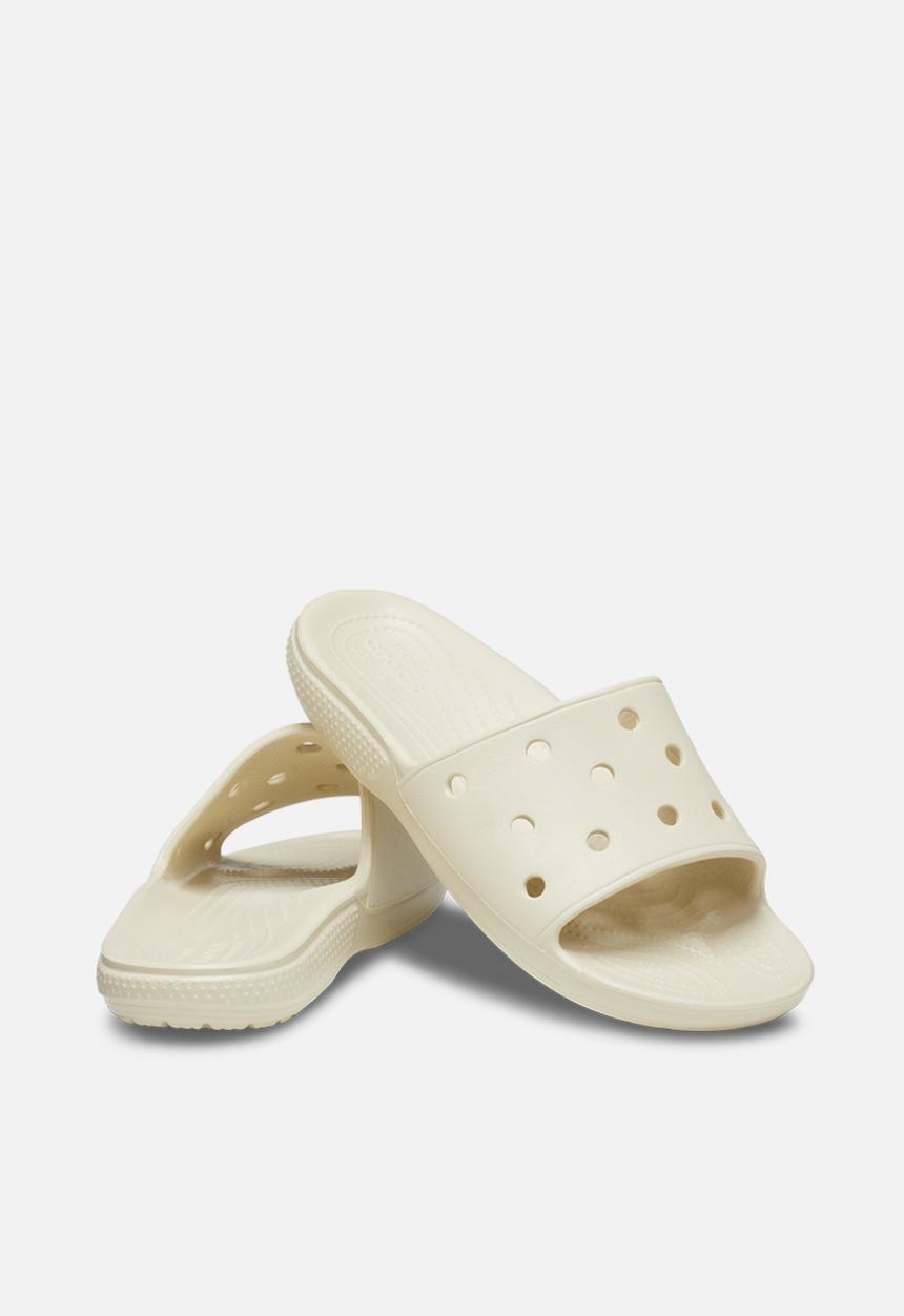 Crocs - Classic crocs slide sandal - bone