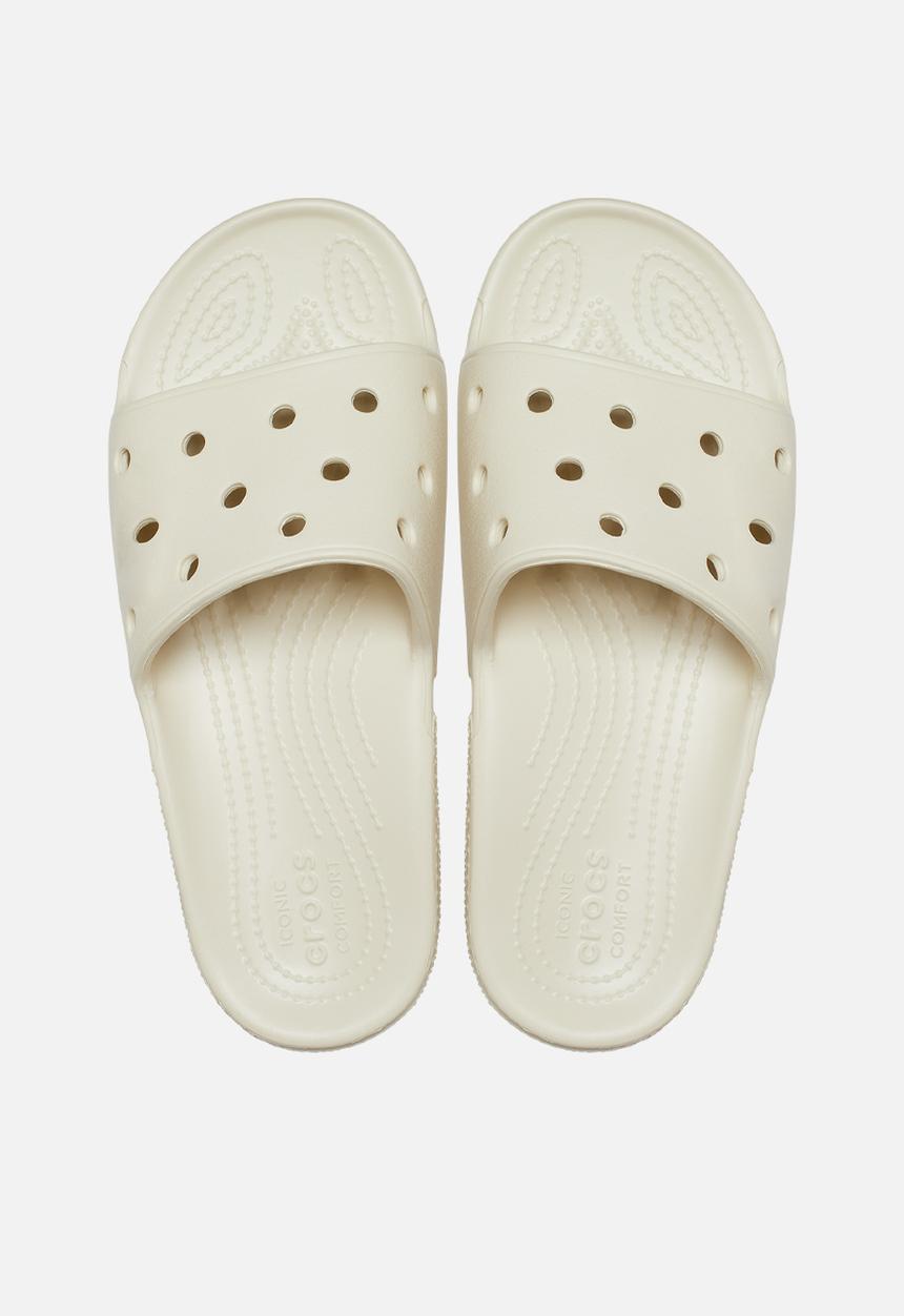 Crocs - Classic crocs slide sandal - bone